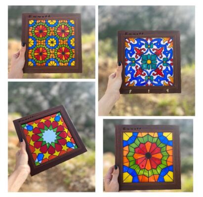 IMG_6368 تابلو ویترای طرح سنتی - Image 1
