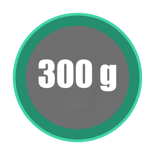 300g