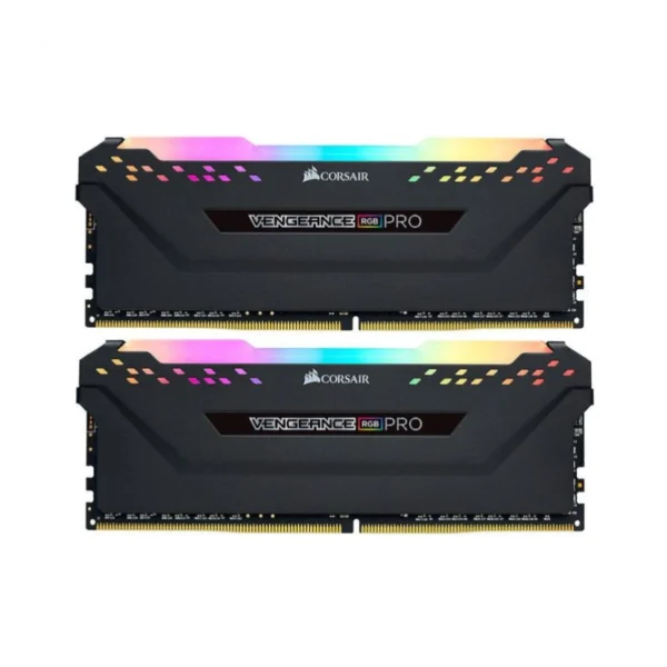 رم Corsair VENGEANCE RGB PRO 16GB Dual 3200MHz CL16 - ‌Black