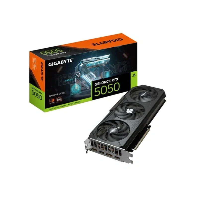 کارت گرافیک گیگابایت RTX 5050 Gaming OC حافظه ۸ گیگابایت کارت گرافیک گیگابایت RTX 5050 Gaming OC حافظه ۸ گیگابایت